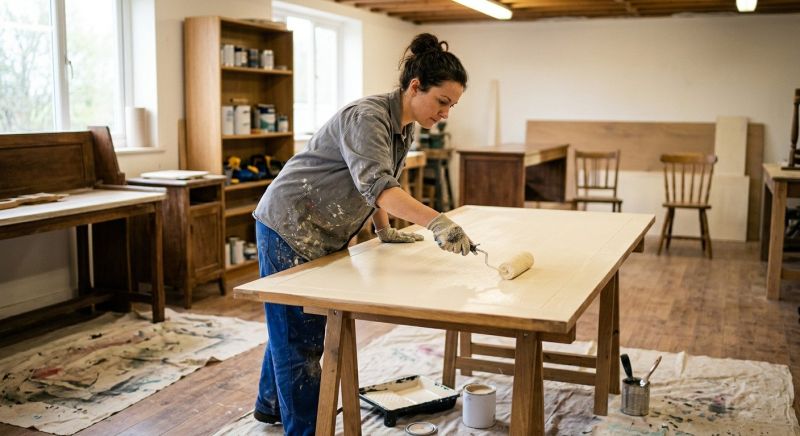 Kitchen Table Painting Service